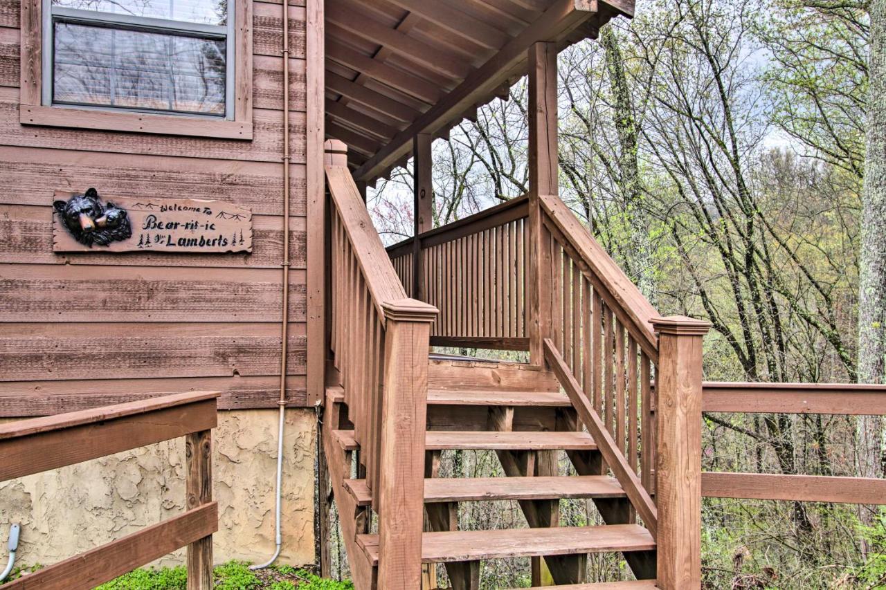 Sevierville Sanctuary Hot Tub, Pool Table And Deck! Esterno foto